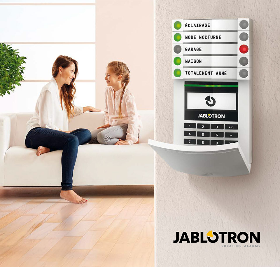 alarme maison, jablotron